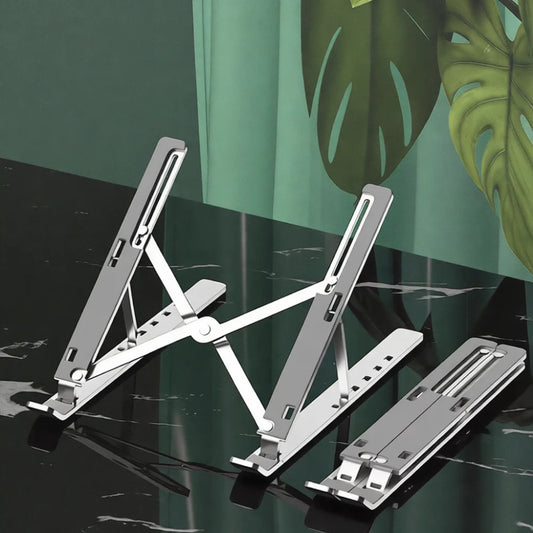 Foldable Laptop Stand – Portable Cooling Riser for Laptops & Tablets