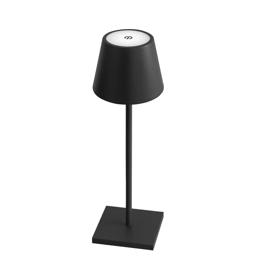 Rechargeable LED Desk Lamp – Touch Control, 3-Color Dimmable, Cordless Table Light