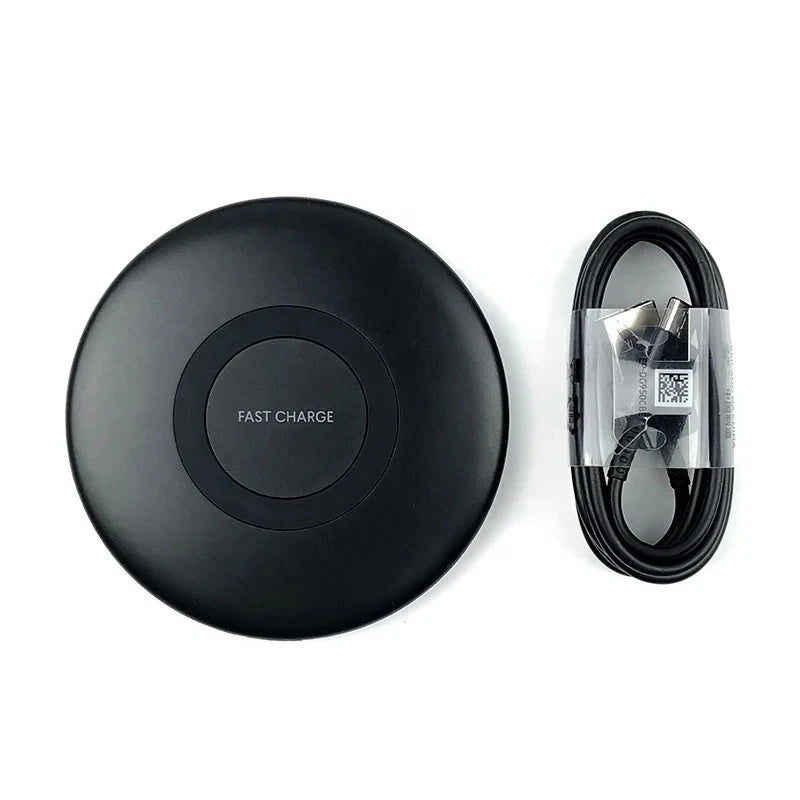 15W Fast Wireless Charger Pad with Charging Cable & Indicator – for Wireless-Charging-Enabled Phones